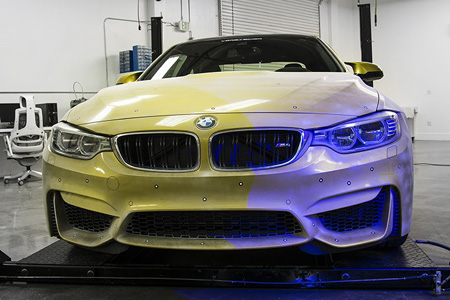 โมเดลการออกแบบของ  BMW M3 และ BMW  M4 