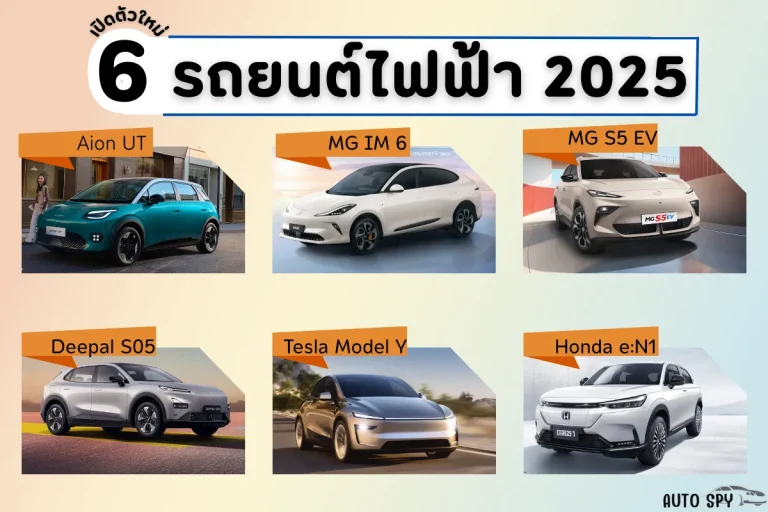รถยนต์ไฟฟ้า 2025